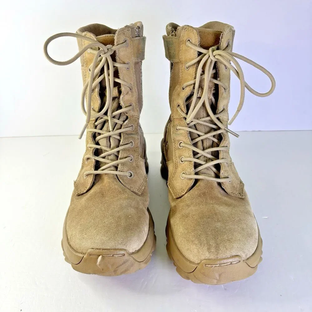 5.11 Tactical Tan Army Boots Men's Size 8.5 US 42 EU Speed 3.0 Desert 120 Coyote